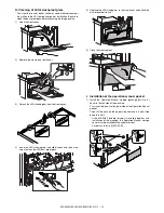 Предварительный просмотр 13 страницы Sharp MX 3501N - Color Laser - Copier Installation Manual