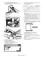 Предварительный просмотр 22 страницы Sharp MX 3501N - Color Laser - Copier Installation Manual