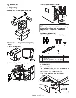 Предварительный просмотр 25 страницы Sharp MX 3501N - Color Laser - Copier Installation Manual