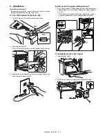 Предварительный просмотр 35 страницы Sharp MX 3501N - Color Laser - Copier Installation Manual