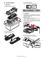 Предварительный просмотр 39 страницы Sharp MX 3501N - Color Laser - Copier Installation Manual