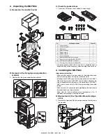 Предварительный просмотр 46 страницы Sharp MX 3501N - Color Laser - Copier Installation Manual