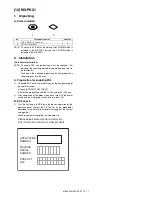 Предварительный просмотр 61 страницы Sharp MX 3501N - Color Laser - Copier Installation Manual