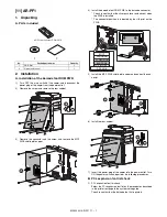 Предварительный просмотр 62 страницы Sharp MX 3501N - Color Laser - Copier Installation Manual