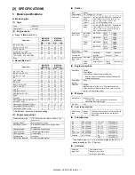 Preview for 8 page of Sharp MX 3501N - Color Laser - Copier Service Manual