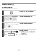 Preview for 19 page of Sharp MX 3501N - Color Laser - Copier User Manual