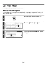 Preview for 22 page of Sharp MX 3501N - Color Laser - Copier User Manual