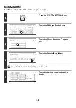 Preview for 42 page of Sharp MX 3501N - Color Laser - Copier User Manual