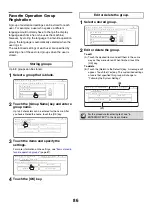 Preview for 88 page of Sharp MX 3501N - Color Laser - Copier User Manual