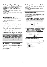 Preview for 93 page of Sharp MX 3501N - Color Laser - Copier User Manual