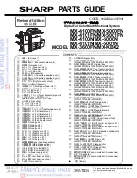 Preview for 6 page of Sharp MX-4100N Service Manual