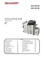 Sharp MX-4141N Technical Manual preview