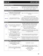 Preview for 59 page of Sharp MX-5111N Technical Handy Manual