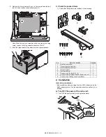 Preview for 34 page of Sharp MX 5500N - Color Laser - Copier Installation Manual