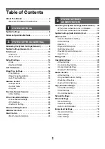 Preview for 3 page of Sharp MX 5500N - Color Laser - Copier User Manual