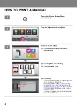 Preview for 4 page of Sharp MX-7081 Quick Start Manual