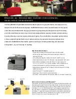 Preview for 2 page of Sharp MX-B201D Brochure & Specs