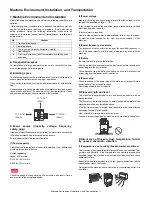 Preview for 2 page of Sharp MX-C250 Installation Manual