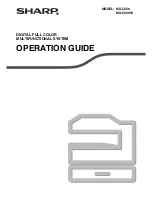 Sharp MX-C250 Operation Manual preview