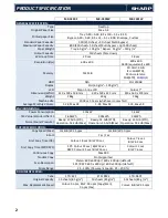 Preview for 2 page of Sharp MX-C250F Technical Handy Manual