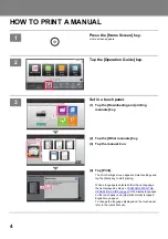 Preview for 4 page of Sharp MX-C303 Quick Start Manual