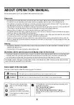 Preview for 3 page of Sharp MX-C400P Operation Manual