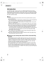 Preview for 4 page of Sharp MX-FR16U Manual