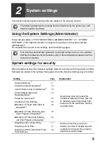 Preview for 10 page of Sharp MX-FR46U Operation Manual