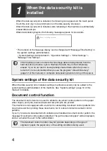 Preview for 5 page of Sharp MX-FR50U Operation Manual