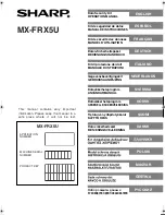 Sharp MX-FRX5U Operation Manual предпросмотр