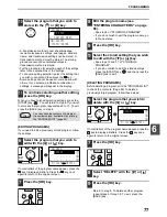 Предварительный просмотр 79 страницы Sharp MX-FX13 Operation Manual