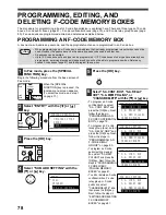 Предварительный просмотр 80 страницы Sharp MX-FX13 Operation Manual