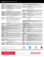 Preview for 1 page of Sharp MX-M232D Specifications