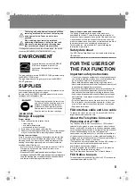 Preview for 5 page of Sharp MX-M2630 Start Manual