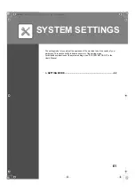 Preview for 61 page of Sharp MX-M2630 Start Manual