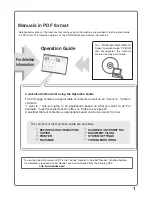 Preview for 3 page of Sharp MX-M363U Quick Start Manual