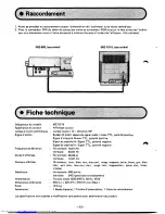 Предварительный просмотр 14 страницы Sharp MZ-1D19 Instruction Manual