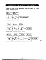 Preview for 5 page of Sharp MZ-1F11 Instruction Manual