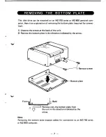 Preview for 10 page of Sharp MZ-1F11 Instruction Manual