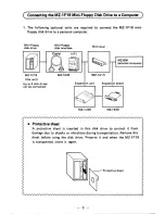 Предварительный просмотр 4 страницы Sharp MZ-1F19 Instruction Manual