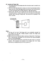 Preview for 11 page of Sharp MZ-1F19 Instruction Manual
