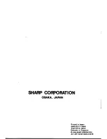 Предварительный просмотр 15 страницы Sharp MZ-1F19 Instruction Manual