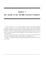 Preview for 8 page of Sharp MZ-80B Owner'S Manual