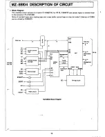 Preview for 19 page of Sharp MZ-8BI03 Service Manual