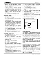 Preview for 12 page of Sharp NA-E115L5 Installation Manual