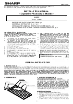 Sharp ND-AF C Series Installation Manual preview