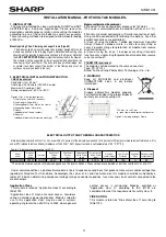 Preview for 4 page of Sharp ND-AH330H Installation Manual