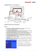 Preview for 12 page of Sharp NEC SP-AS User Manual & Installation Manual