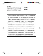 Предварительный просмотр 2 страницы Sharp Notevision PG-A10S Operation Manual