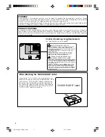 Предварительный просмотр 6 страницы Sharp Notevision PG-A10S Operation Manual